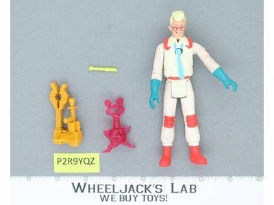 Egon Spengler Fright Features FULL TIE 100% Complete Ghostbusters 1987 Kenner