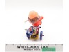 Clown Tricycle Tin Litho WORKS 1950s MTU Korea Vintage Windup Toy