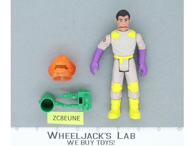 Winston Zeddemore Fright Features 100% Complete Real Ghostbusters Kenner 1987