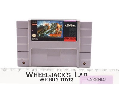 Alien Vs Predator SNES 1992 Activision Vintage Video Game Cartridge