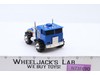 Blue Semi Truck Cab 4x4 Rough Riders Schaper Stomper 1980s Vintage Lights Work