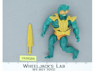 Mer-Man 100% Complete He-Man Masters of the Universe MOTU 1982 Mattel Vintage
