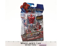 The Amazing Spider-Man Flip Attack Spider Jet Hasbro 2011Action Figure MOSC