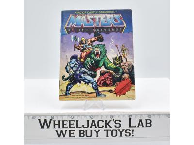 King of Castle Grayskull Mini Comic Book He-Man MOTU 1980's Mattel