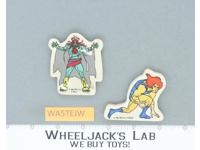Thundercats 2D Erasers Lion-O Mumm-Ra Lot of 2 100% Complete Vintage
