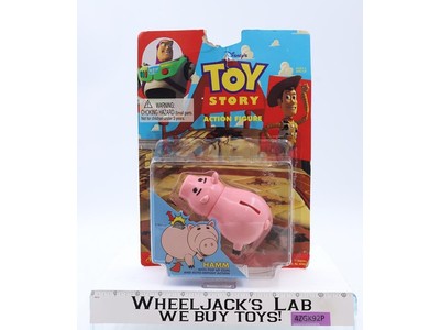 Hamm Pop Up Coin Disney Toy Story 1995 Thinkway Toys Figure NEW SEALED