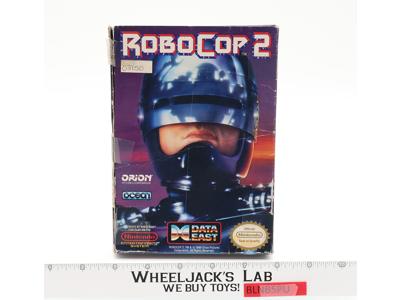 RoboCop 2 Game Cartridge W/ Box + Paperwork 1990 Orion NES Vintage