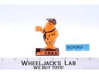 Flintstones Toothbrush Holder Fred Fruity Pebbles Cereal Toy Prize Hanna-Barbera