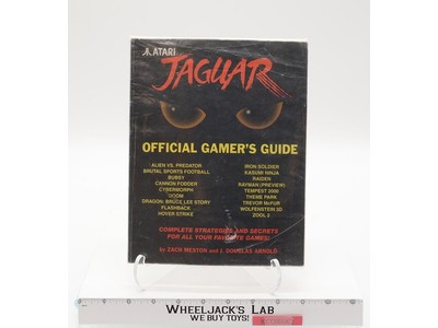 ATARI Jaguar Official Gamer's Guide Meston & Arnold 1995 PB Good
