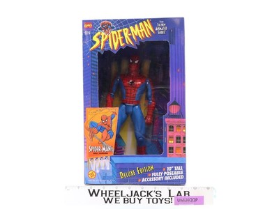 Spiderman Deluxe Edition Spiderman Marvel Comics 1994 ToyBiz 10" Figure NEW MIB