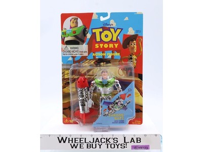 Buzz Lightyear Flying Rocket Disney Toy Story Thinkway Toys Figure NEW SEALED
