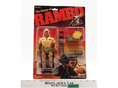 Nomad Rambo Force of Freedom 1985 Coleco Vintage Action Figure NEW SEALED