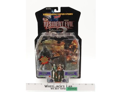 Hunk & Zombie Resident Evil 2 Platinum 1998 Toybiz Action Figure NEW MOSC SEALED