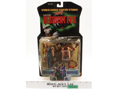 Zombie & Forest Speyer Resident Evil 1998 ToyBiz Action Figures NEW MOSC SEALED