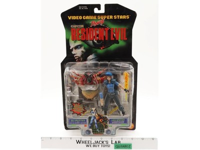 Jill Valentine & Web Spinner Resident Evil 1998 ToyBiz Action Figure NEW SEALED