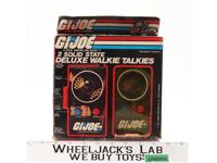 Solid State Deluxe Walkie Talkies WORKS G.I Joe 1985 Vintage Accessory
