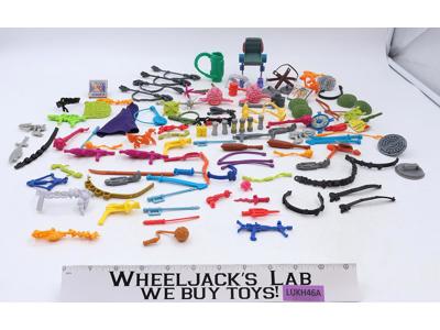 Lot of 111 Teenage Mutant Ninja Turtles TMNT 1980-1990s Accessories Parts Pieces
