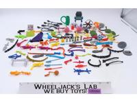 Lot of 111 Teenage Mutant Ninja Turtles TMNT 1980-1990s Accessories Parts Pieces