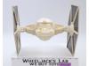 Imperial Tie Fighter WHITE 100% Complete Star Wars 1978 Vintage Kenner Vehicle