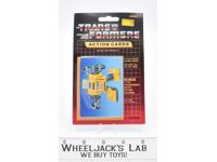 Bumblebee Sealed Pack Card #28 of Transformers Trading Action Cards 1985 G1