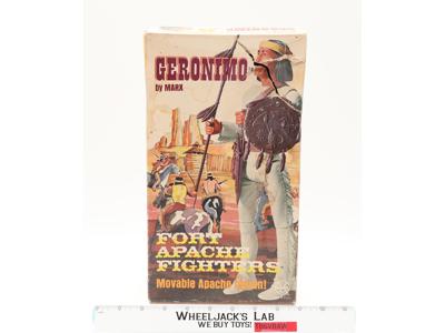 Geronimo Fort Apache Fighters 1974 MARX Best of the West W/Box Complete Set