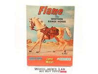 Palomino Flame The Western Range Horse Marx Johnny West  11" Vintage Set