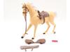 Palomino Flame The Western Range Horse Marx Johnny West  11" Vintage Set