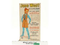 #2067 Jane West Best of the West Johnny West 1965 Marx Vintage 11" Doll