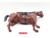 Comanche Movable Cavalry Horse w/Tack Fort Apache Fighters Marx 12" Vintage