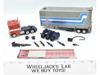 Optimus Prime ~ 100% Complete Vintage G1 Transformers Action Figure W TECH