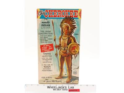 Chief Cherokee 12" Best of the West Johnny West Marx Action Figure Vintage