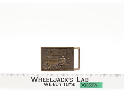 Hot Wheels Collectors Belt Buckle 1978 Mattel Vintage
