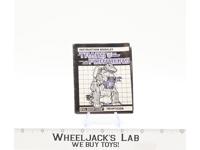 Trypticon Action Figure Instruction Booklet Manual 1986 G1 Transformers Vintage