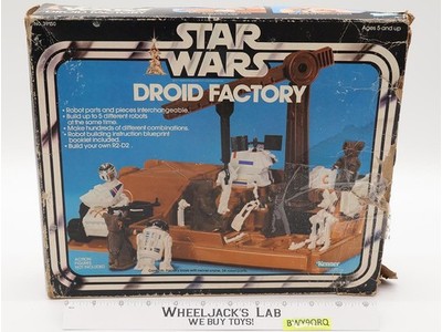 Droid Factory 100% Complete Star Wars 1980 Kenner Vintage Action Figure Playset