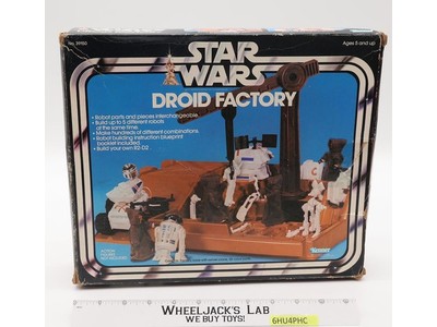 Droid Factory 100% Complete Star Wars 1980 Kenner Vintage Action Figure Playset