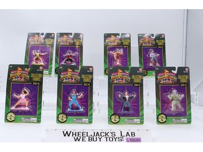 Lot of 8 Mighty Morphin Power Rangers Collectibles 1993 Bandai NEW SEALED