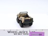 ARCO Combat Force Motorized Machine Gunner Jeep CAMO Friction 4WD Vtg 1982 WORKS