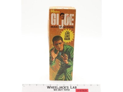 #7500 Man of Action Flocked Blonde Hair 12" GI Joe 1970 Hasbro Action Figure