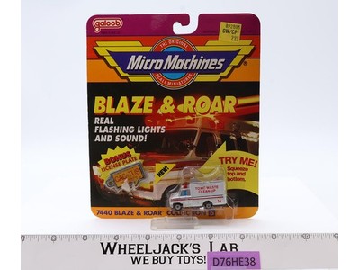 Blaze & Roar Collection 6 New Mexico Toxic Waste Clean-Up #7440 Galoob MOSC