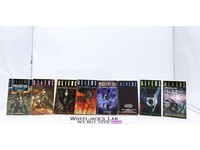 ALIENS Aliens vs. Predators + RESIDENT EVIL Lot of 8 PB Books EARTH HIVE, Movie