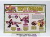 White Tigerzord & White Ranger UNUSED STICKERS Power Rangers 1994 Bandai NEW MIB