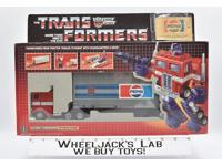 Optimus Prime PEPSI NEAR MINT FIGURE #6 Stamp 1986 Vintage G1 Transformers