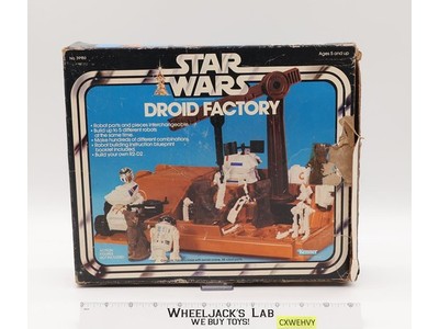 Droid Factory W/ Box Star Wars 1980 Kenner Vintage Action Figure Playset