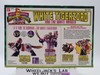 White Tigerzord & White Ranger Mighty Morphin Power Rangers 1994 Bandai NEW MISB