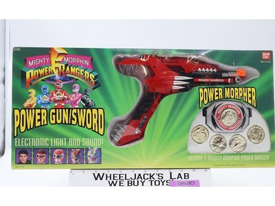 Power Gun/Sword & Power Morpher Power Rangers MMPR 1993 Bandai NEW SEALED