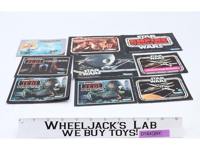Lot of 9 Star Wars Catalogs Inserts ORIGINAL Vintage Kenner