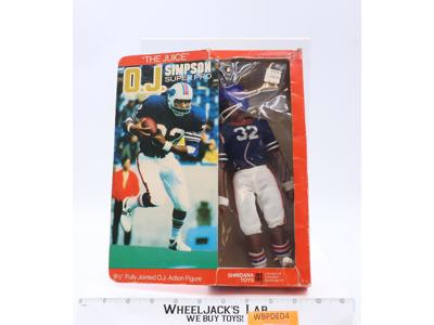 O.J. Simpson Super Pro 1975 Shindana Toys 9.5" Action Figure