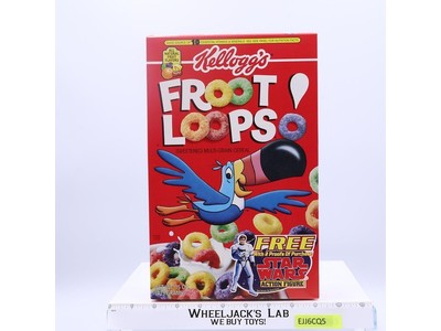 Froot Loops Cereal Star Wars 1995 Kellogg's Vintage EMPTY BOX