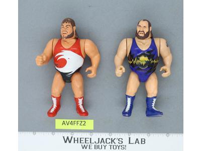 Earthquake & Typhoon Natural Disasters Hasbro 1992 Wrestling Figure WWF WWE