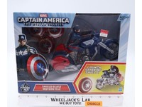 Captain America Shield Blast Motorcycle Marvel 2013 Hasbro Figure NEW SEALED